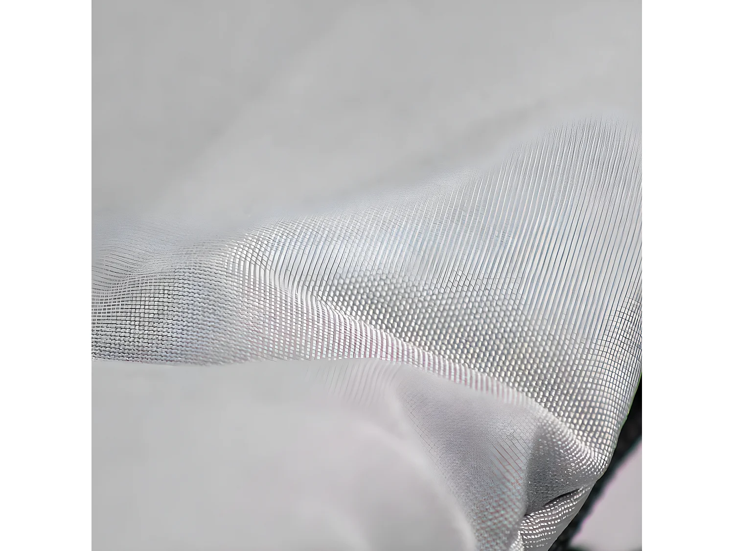 Estosa - Poltrona sospesa dondolo da giardino con tettuccio ecrù Telly