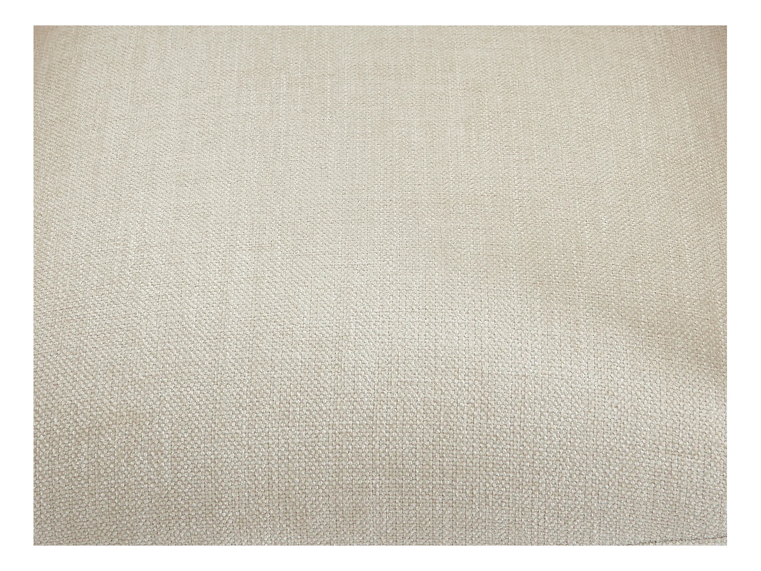 Stuhl mit Armlehnen - Stoff & schwarzes Metall - Beige - KARDESA von Maison Céphy