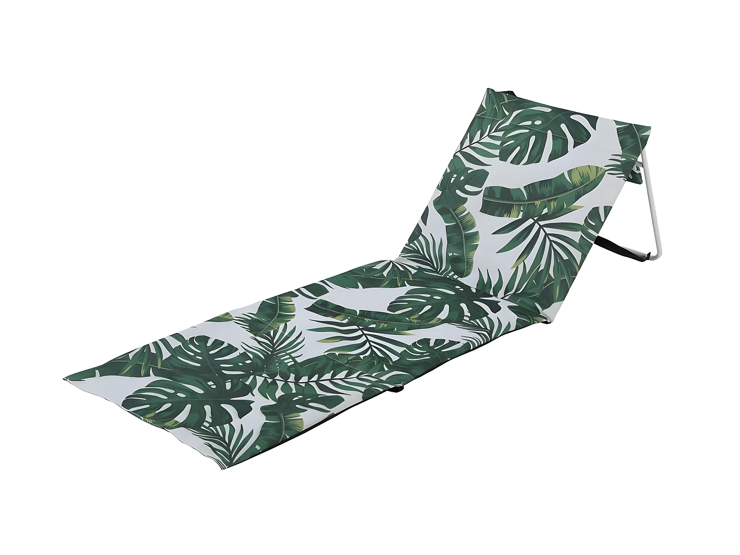 Estosa - Lettino prendisole da spiaggia pieghevole fantasia flower