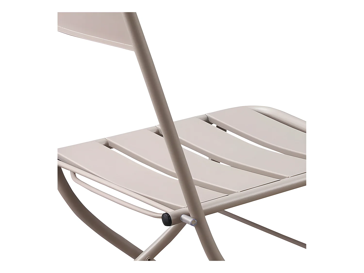 Estosa - Mia taupe opvouwbare buitentafel en stoelenset