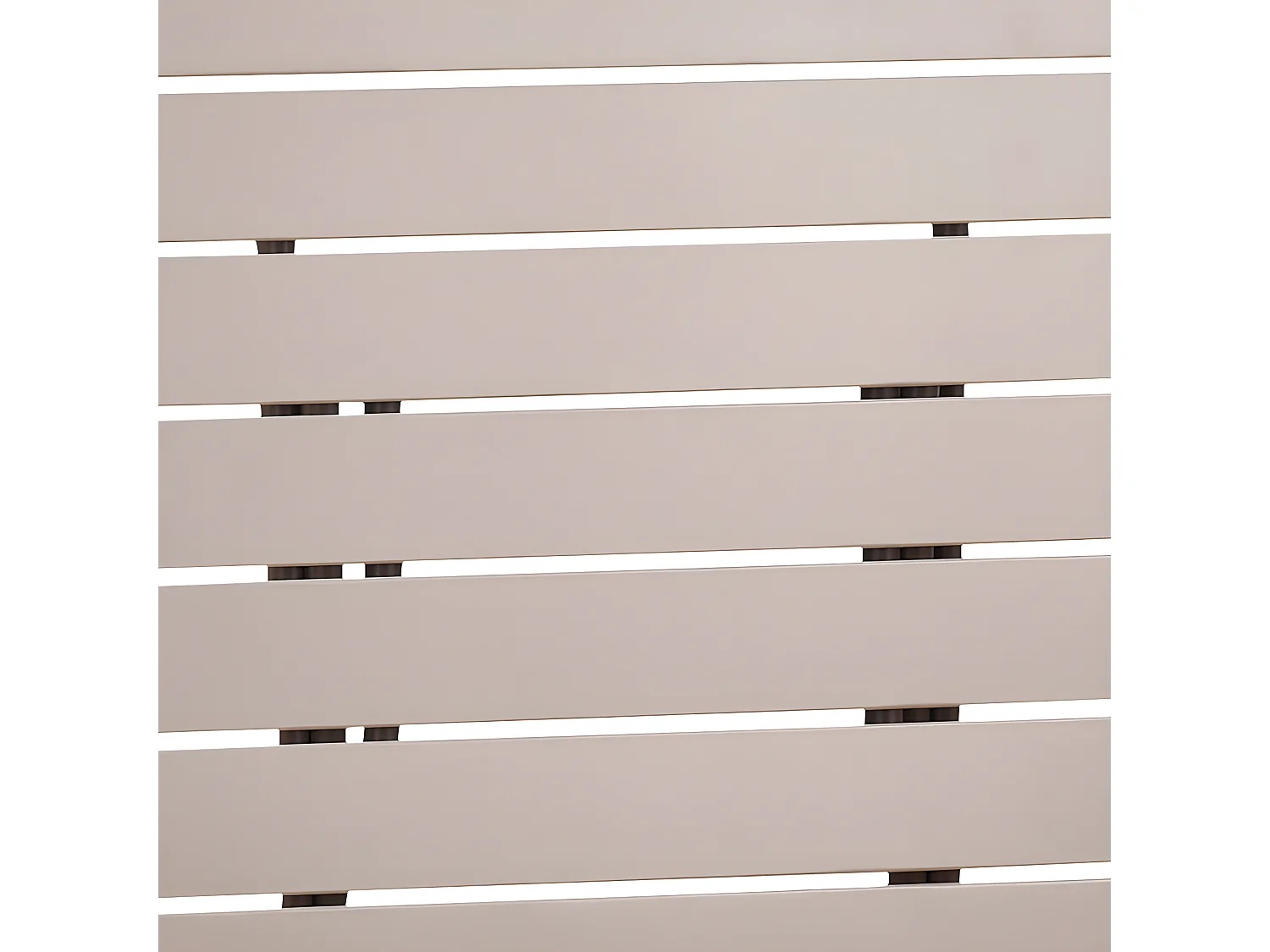 Estosa - Ensemble table et chaises d'extérieur pliantes Mia taupe