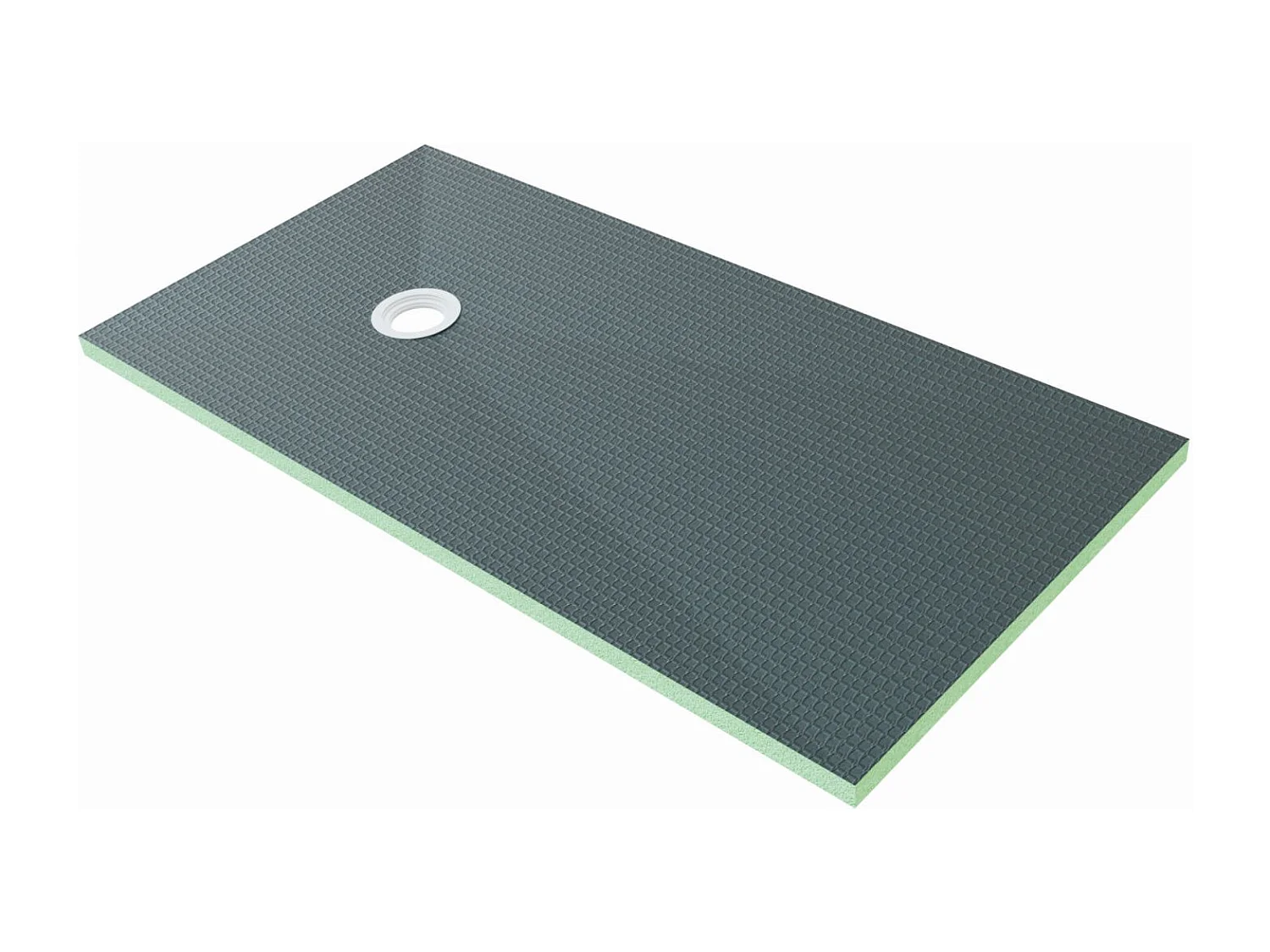 AICA sanitaire Receveur de douche à carreler ultra plat 80x160cm re-découplable sur mesure