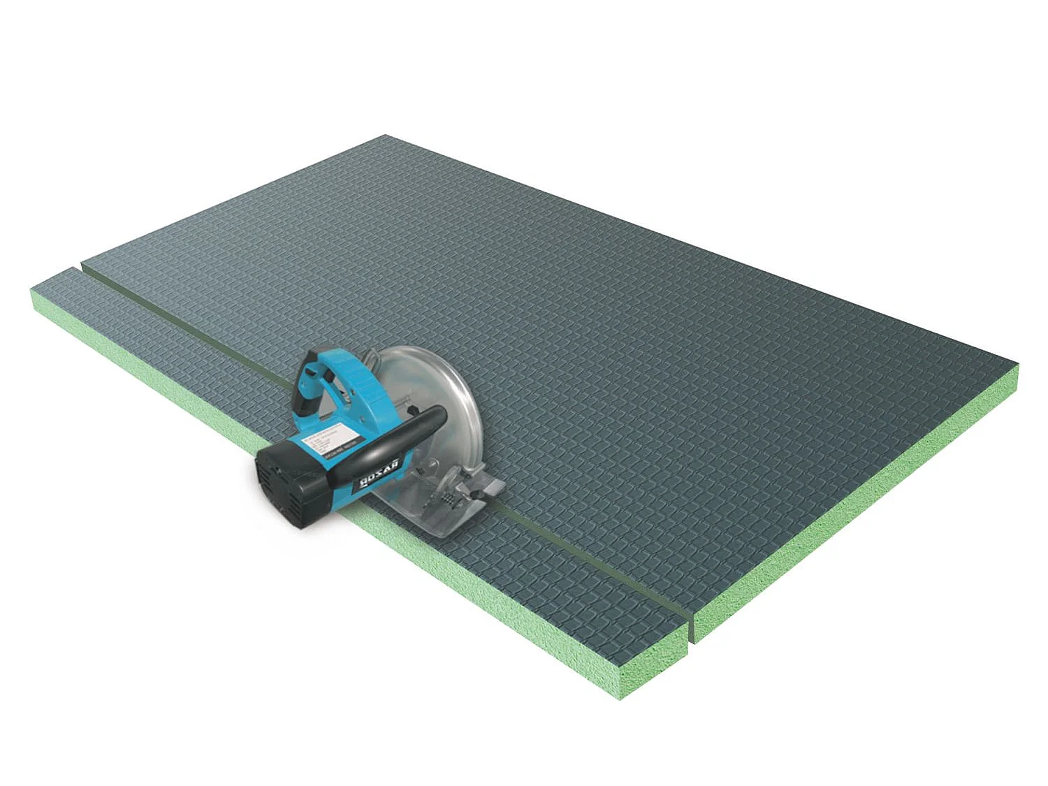 AICA sanitaire Receveur de douche à carreler ultra plat 90x120cm re-découplable sur mesure