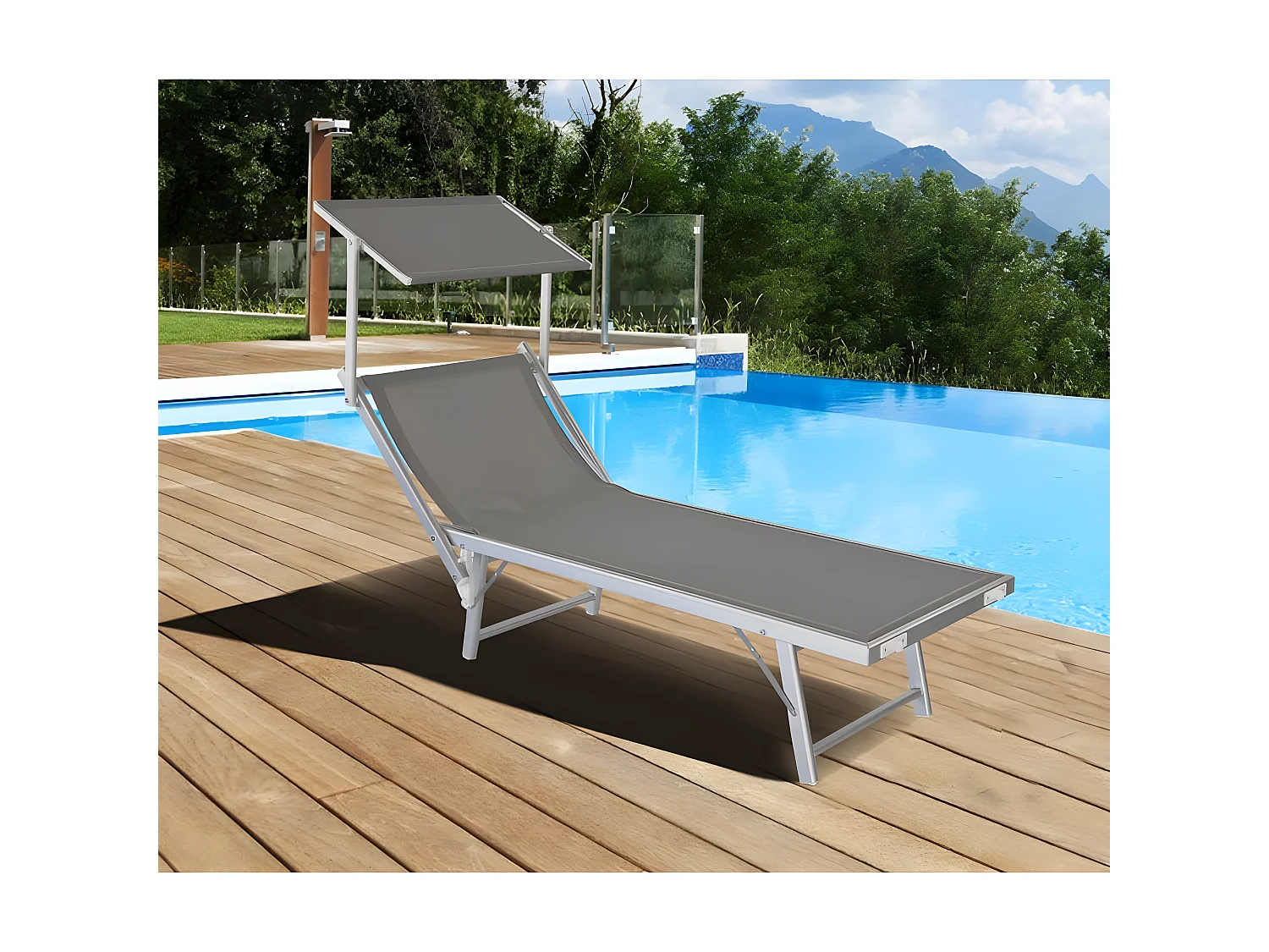 Estosa - Espreguiçadeira de mar para praia ou jardim Salva-vidas