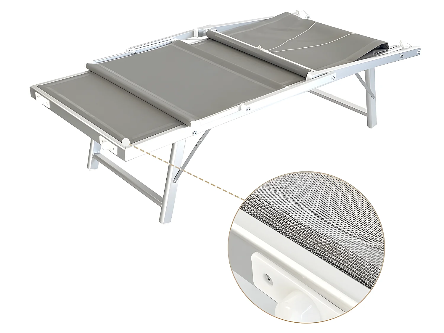 Estosa - Espreguiçadeira de mar para praia ou jardim Salva-vidas
