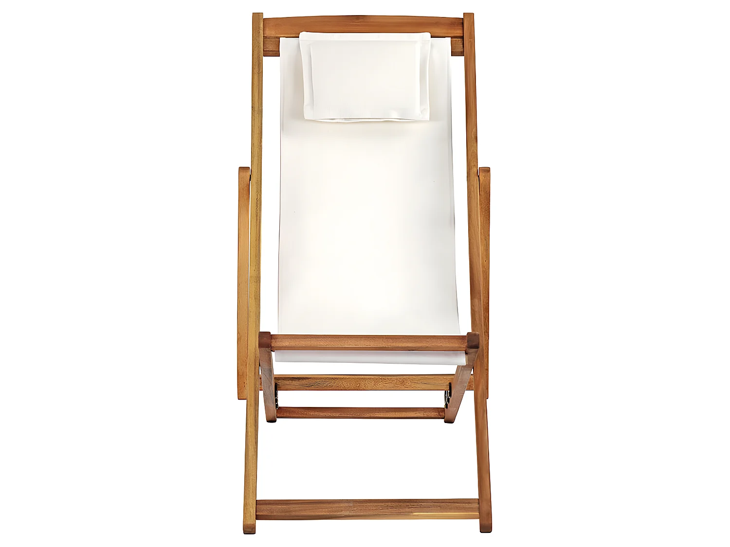 Estosa - Transat de jardin pliant en bois Erica