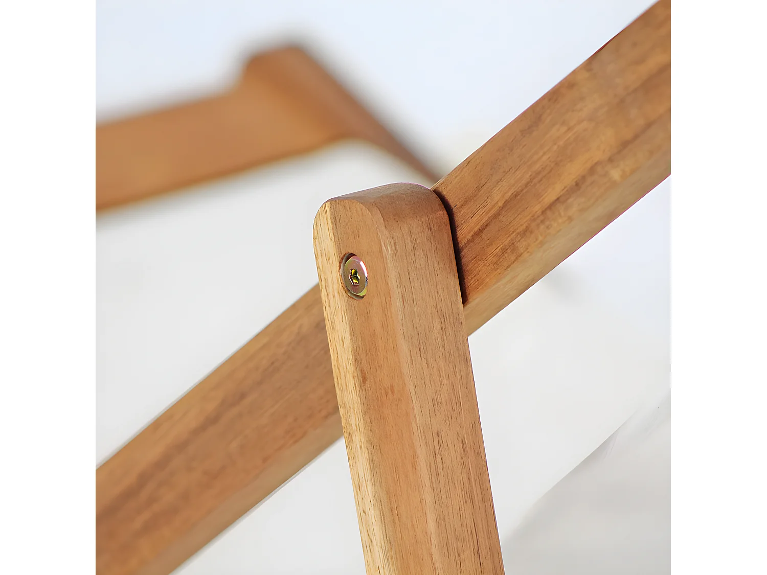 Estosa - Transat de jardin pliant en bois Erica