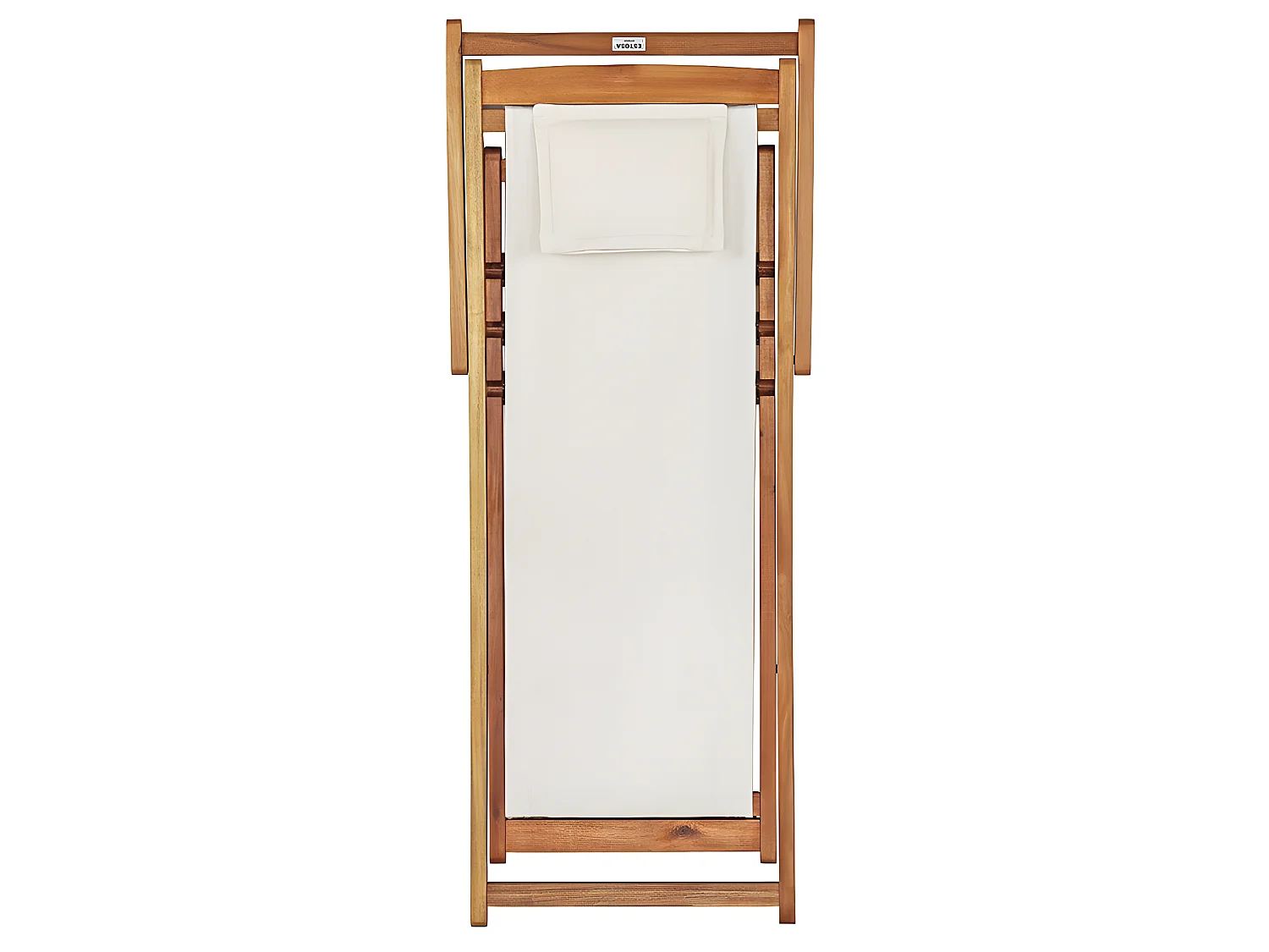 Estosa - Transat de jardin pliant en bois Erica