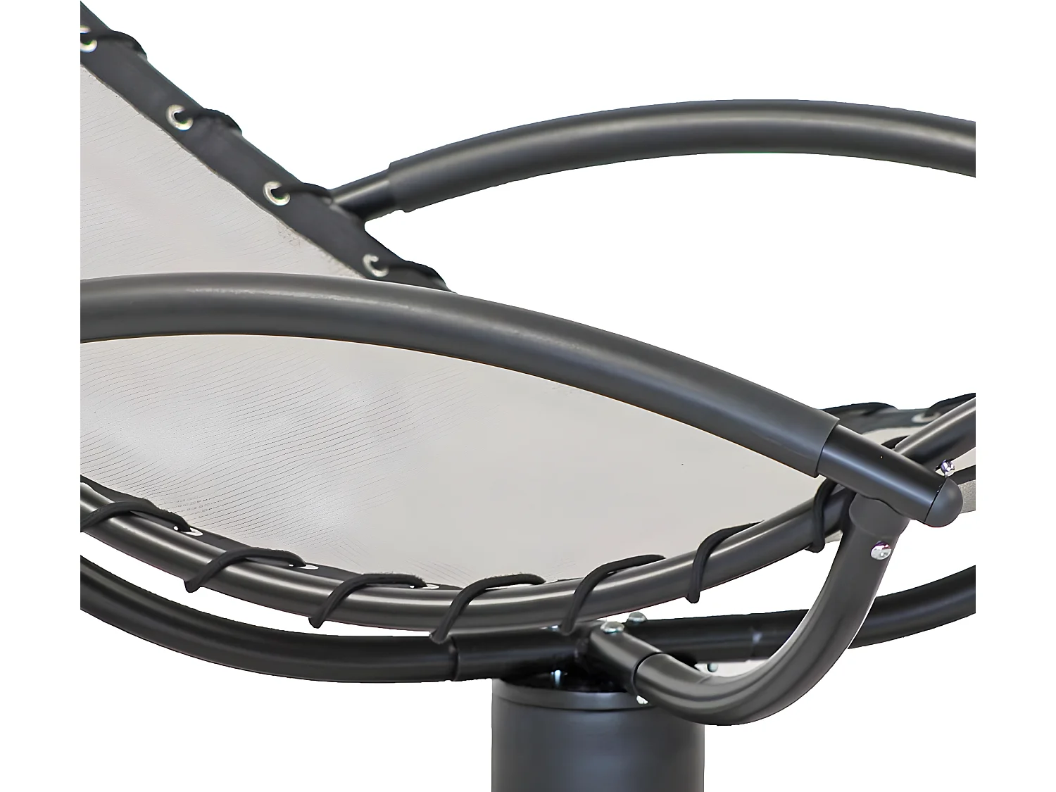 Estosa - Sdraio da giardino chaise longue ellittica twist panna