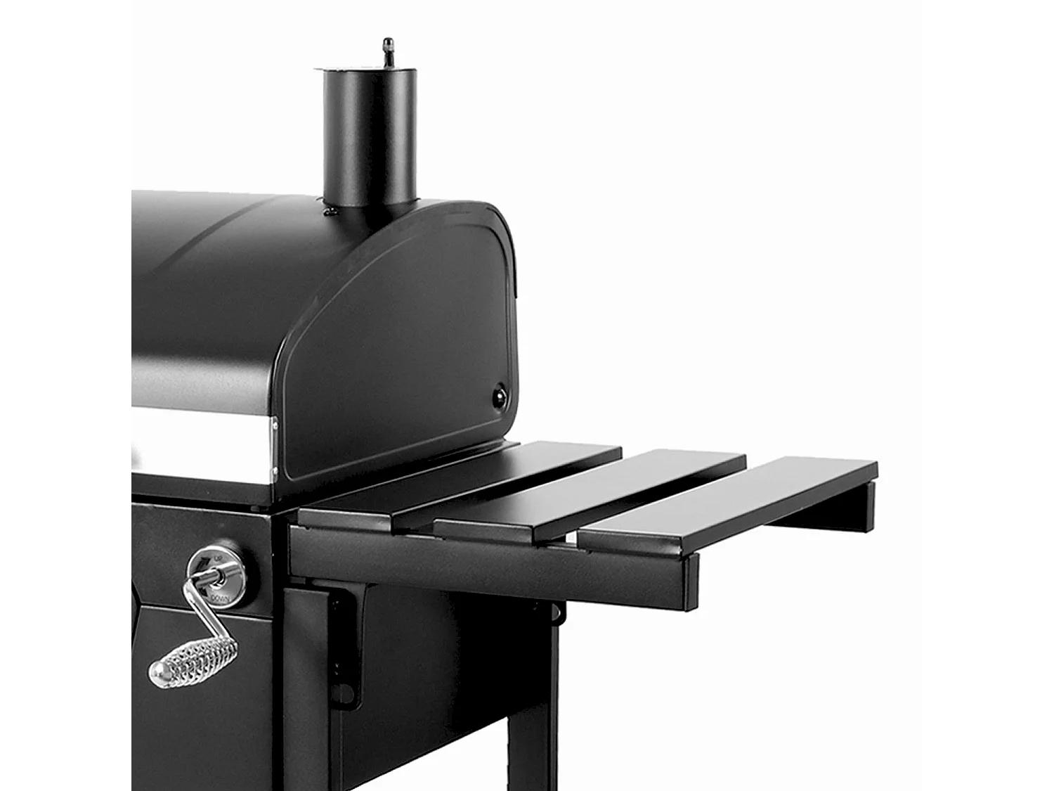 MasterCook - Barbecue à charbon avec roulettes, décapsuleur et thermostat intégré