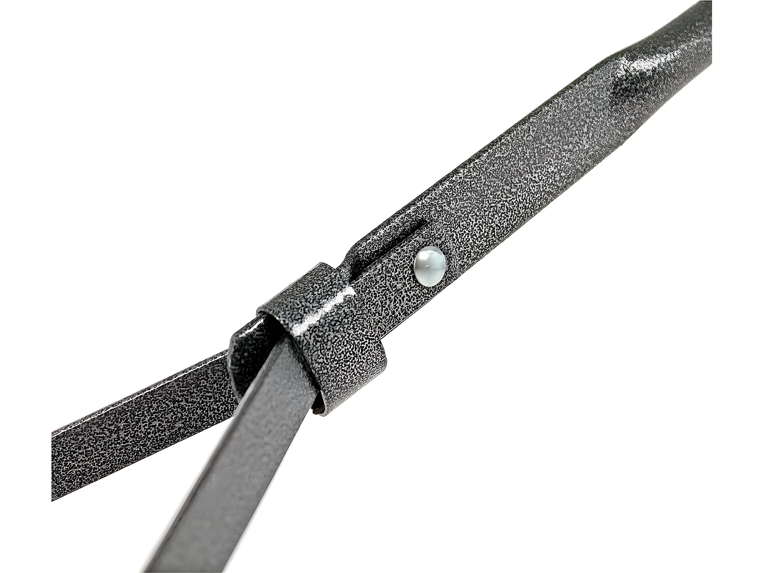 Brigros - Table pliante 180x70x74 cm lisse blanc