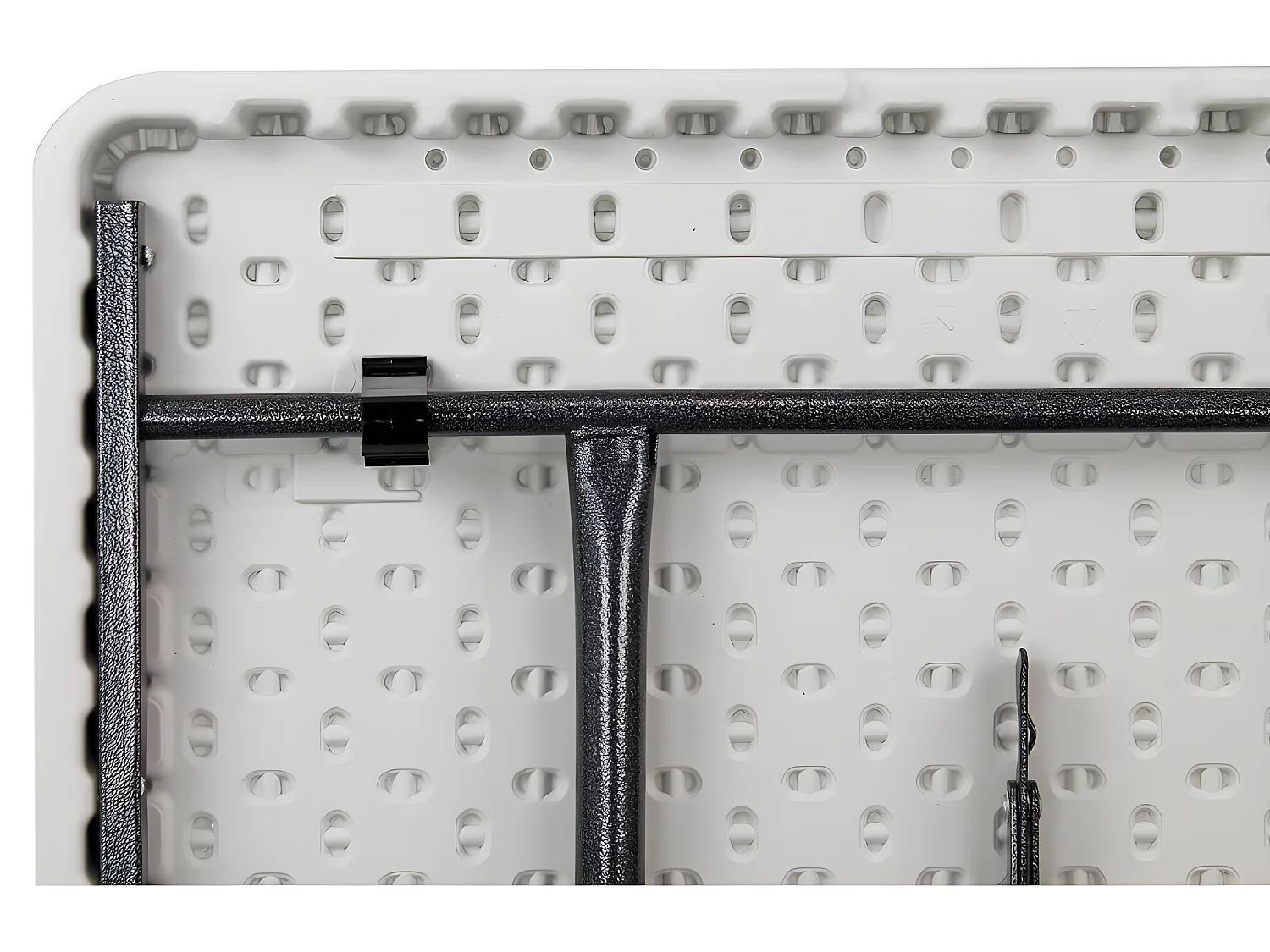 Brigros - Klaptafel 180x70x74 cm glad wit