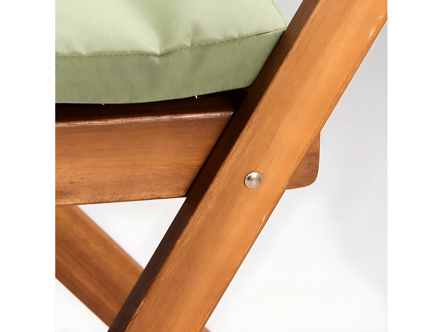 Estosa - Ensemble d'extérieur table pliante en bois et 4 chaises Vittoria 110x90 cm