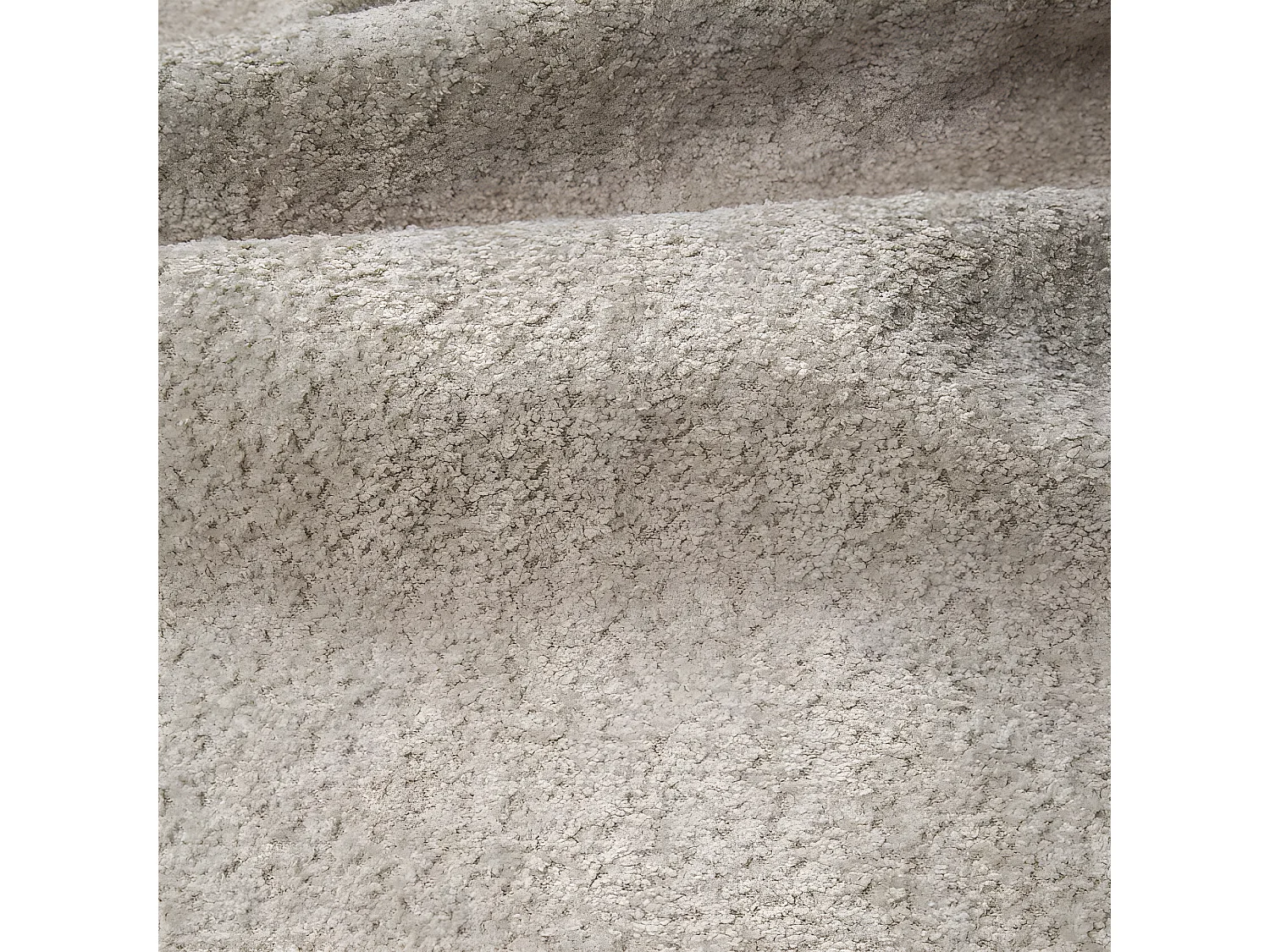 Canapé 4 places convertible coffre noyer bouclette beige GABRIEL