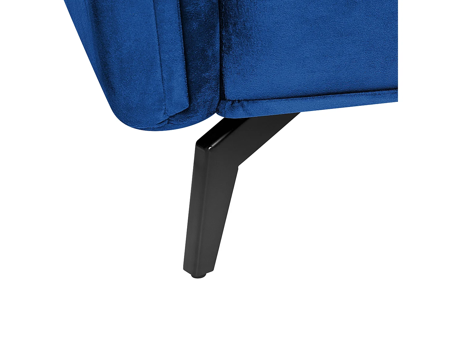 Divano AURE Velluto Blu marino 4 posti