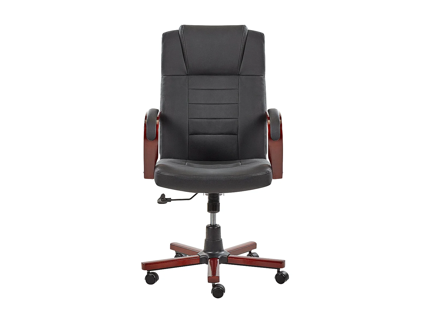 Fauteuil massant DIAMOND avec fonction chauffante Cuir Noir