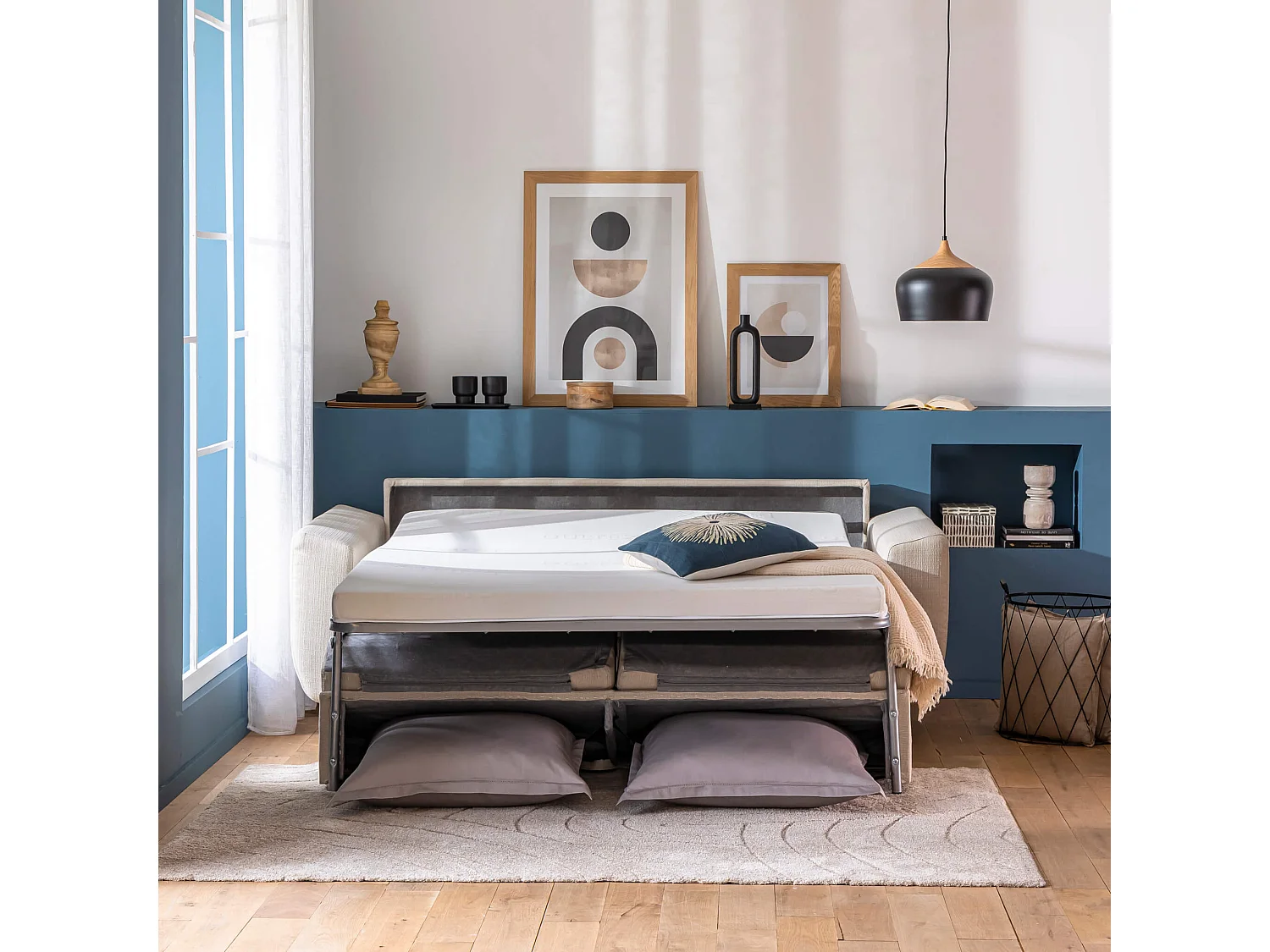 Matelas bultex pour canapé-lit convertible 135x185