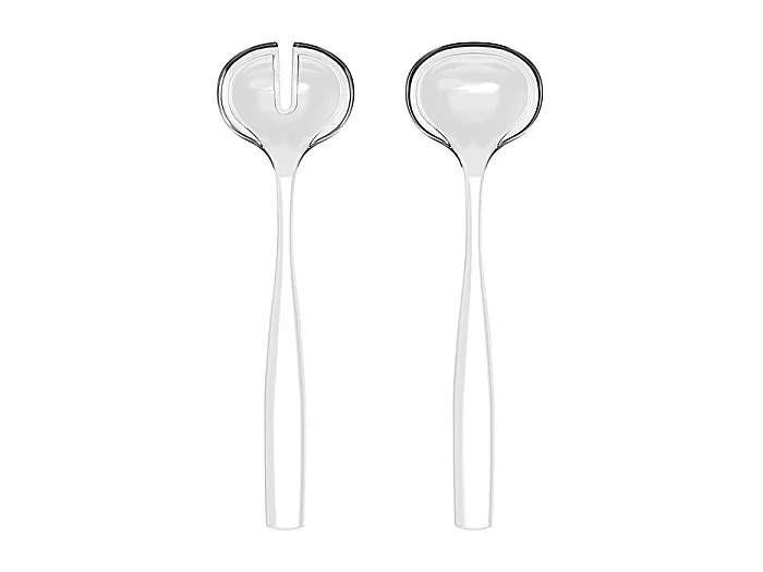 Posate da insalata Guzzini Dolcevita madreperla