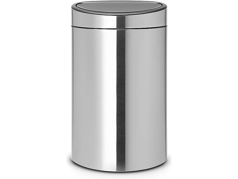 Brabantia Poubelle 40l matt steel - 114823