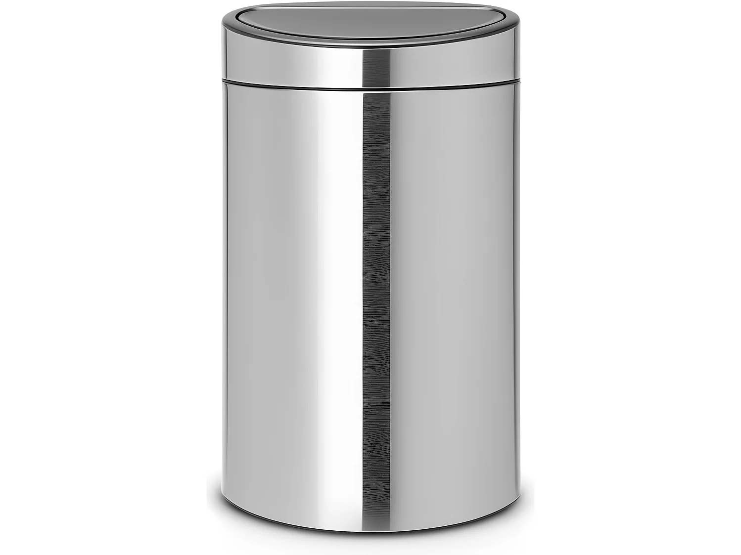 Brabantia Poubelle 40l matt steel - 114823