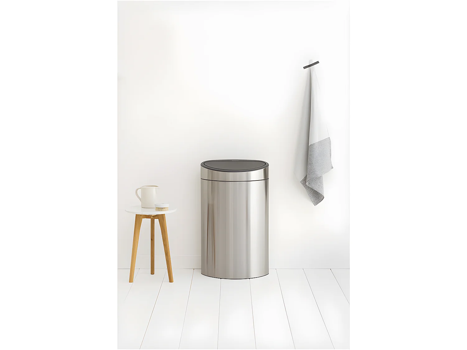 Brabantia Poubelle 40l matt steel - 114823