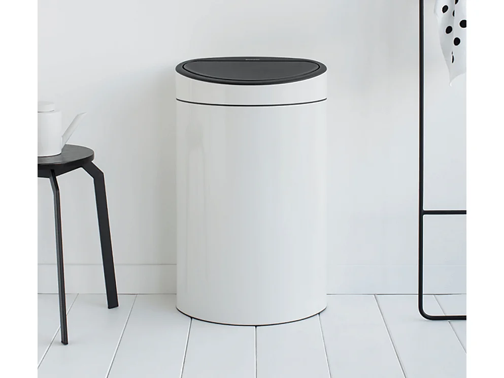 Brabantia Poubelle 40l blanche - 114984