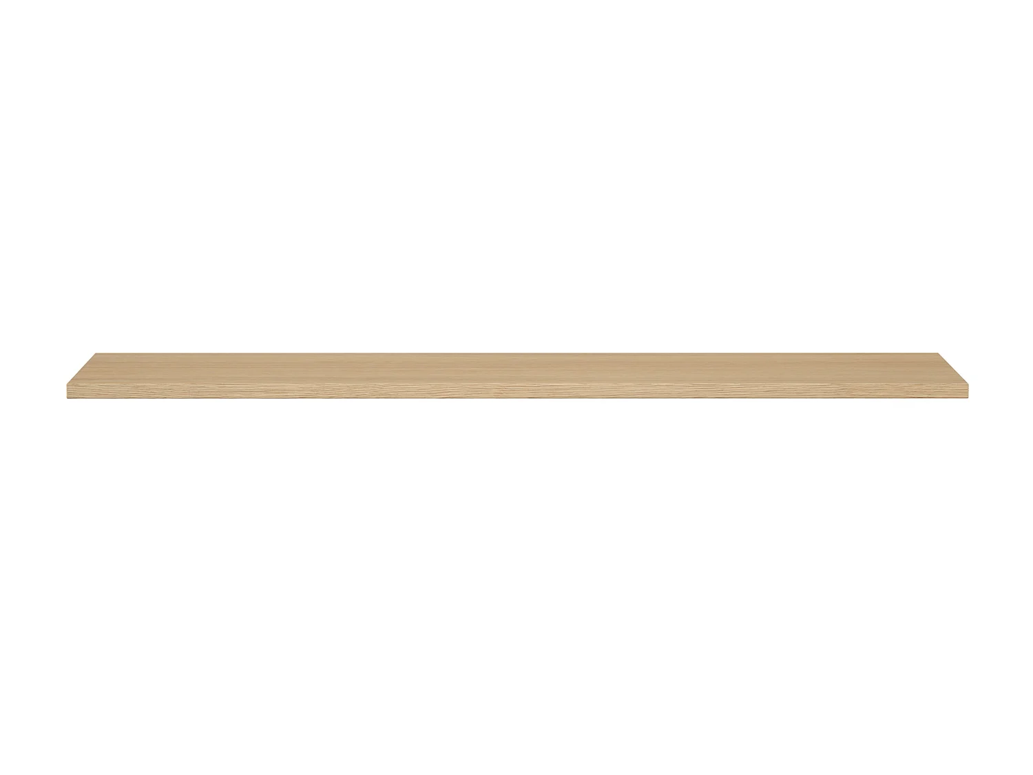 Badkamermeubel met dubbele wastafel van steen met spiegel - Eikenfineer - 120 cm - MILIPAM