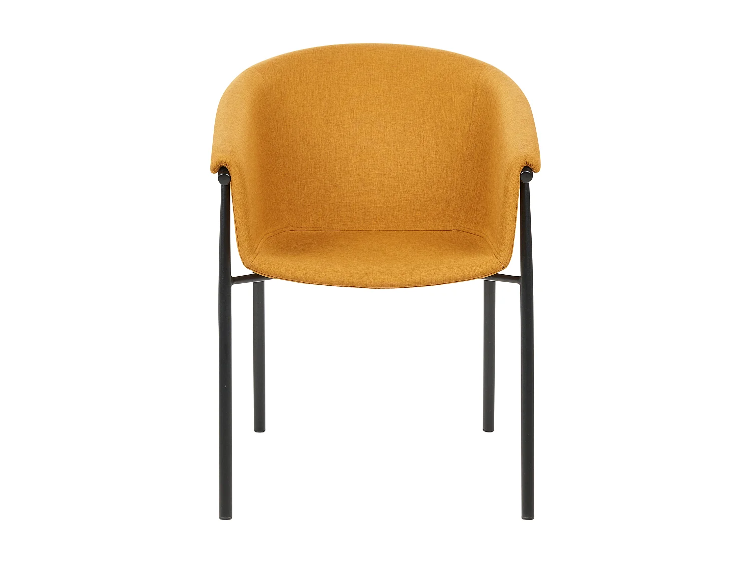 Lot de 2 chaises de salle à manger AMES Orange