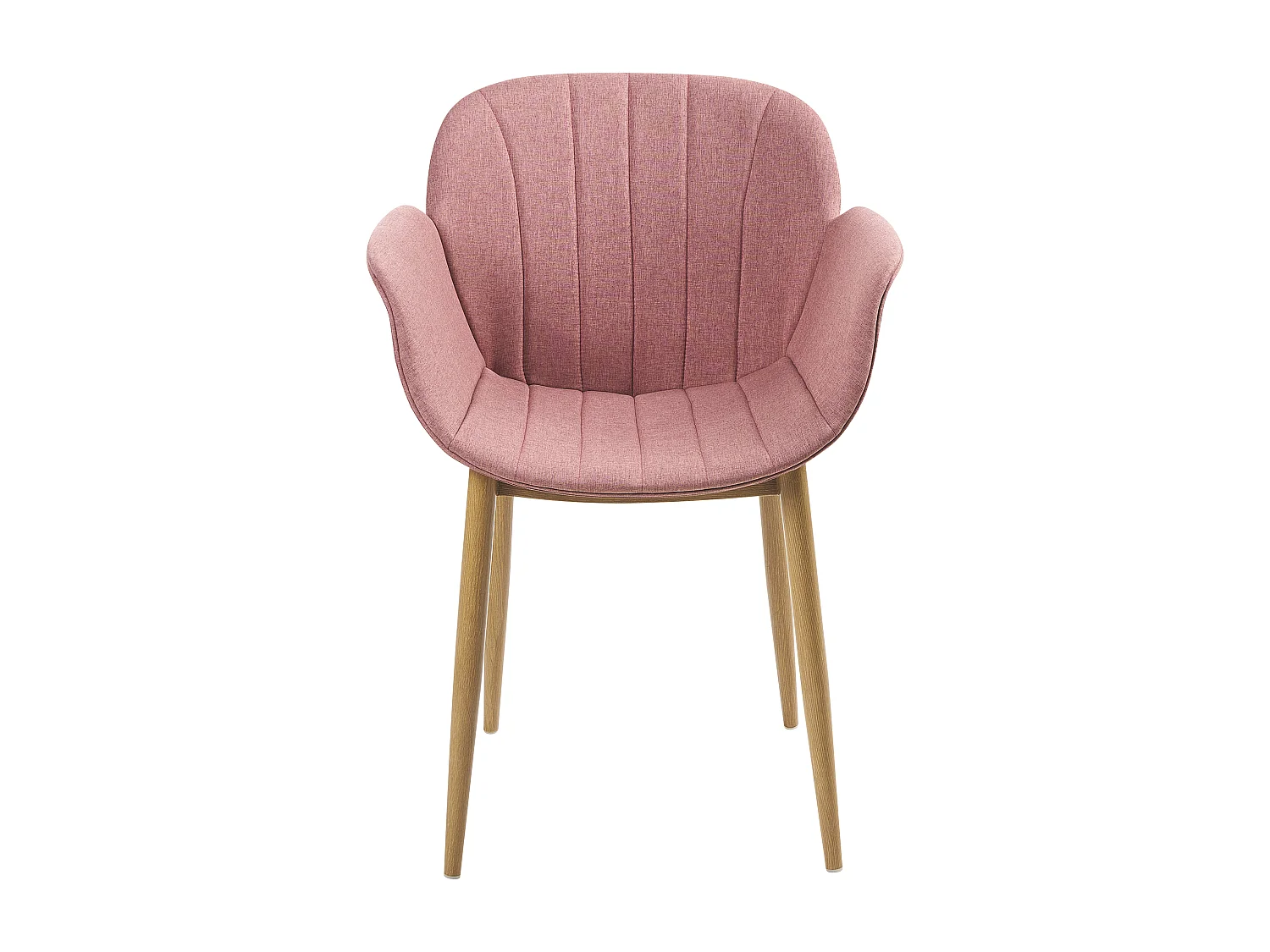 Set van 2 eetkamerstoelen ALICE Roze