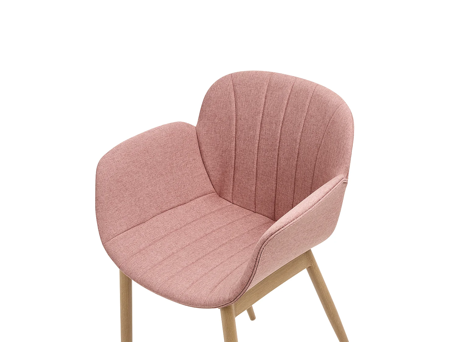 Set van 2 eetkamerstoelen ALICE Roze