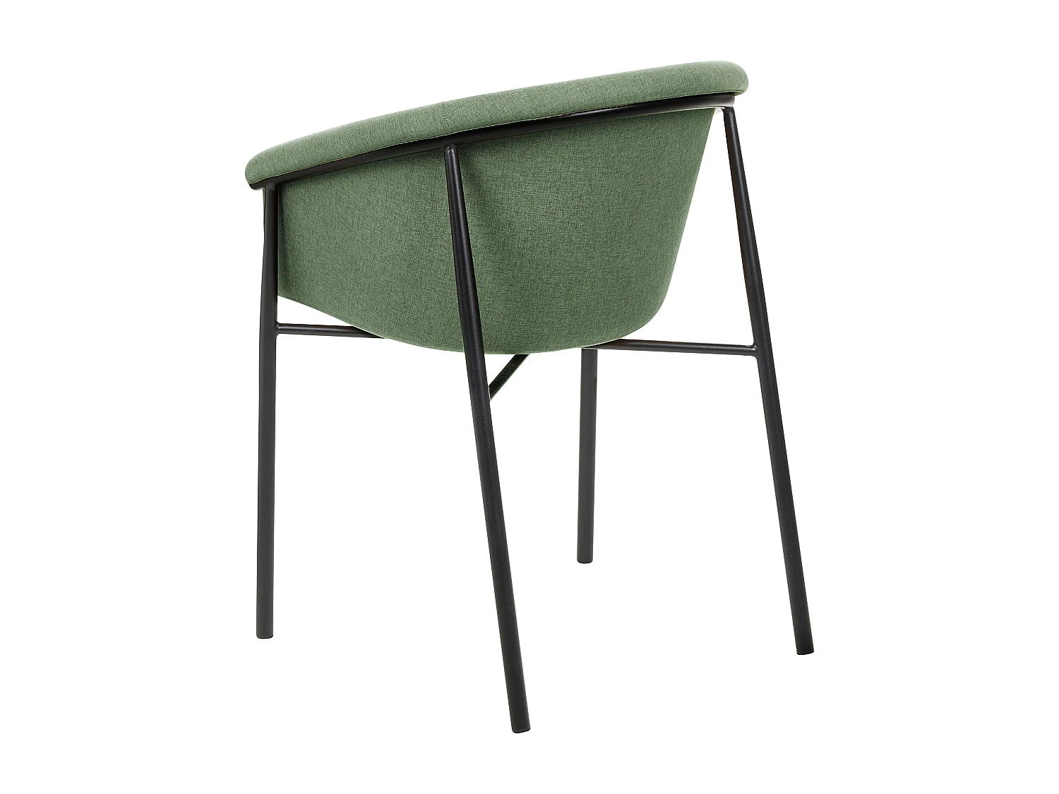Set van 2 eetkamerstoelen AMES Donkergroen