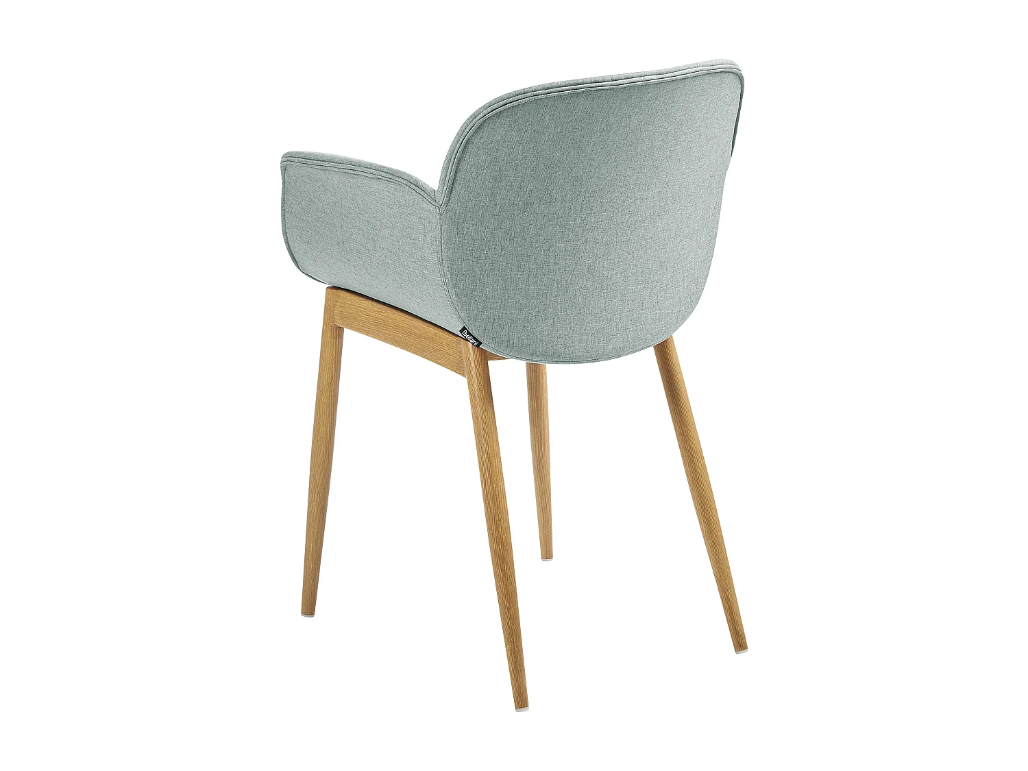 Set van 2 eetkamerstoelen ALICE Mintgroen