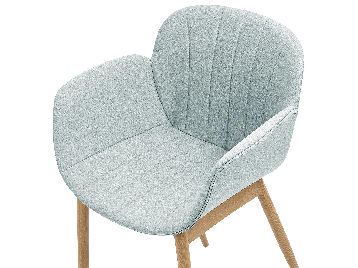 Set van 2 eetkamerstoelen ALICE Mintgroen