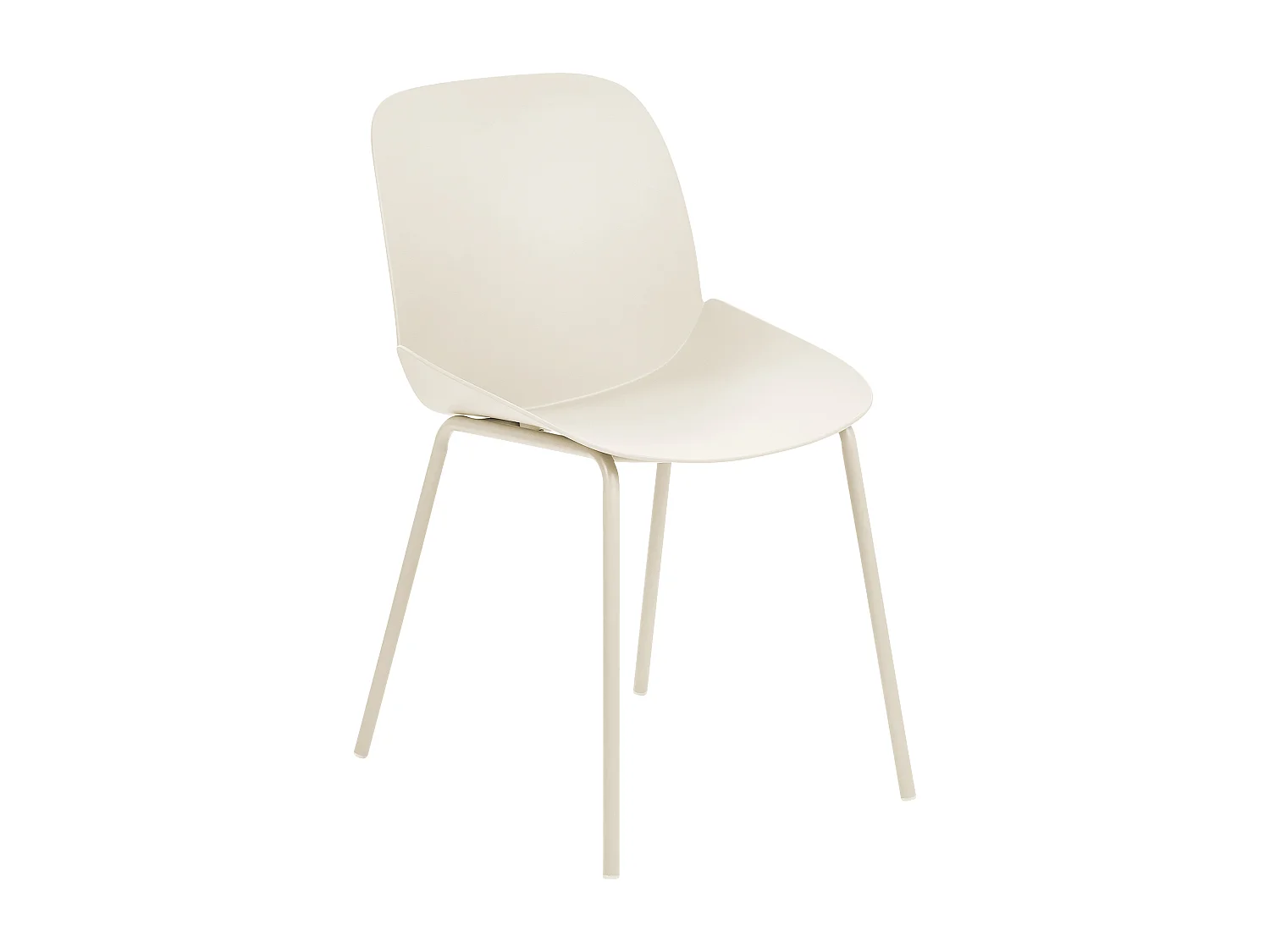 Set van 2 eetkamerstoelen MILACA Beige