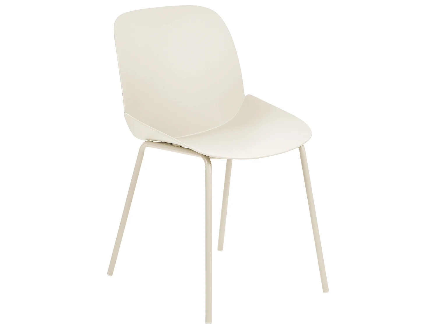 Set van 2 eetkamerstoelen MILACA Beige