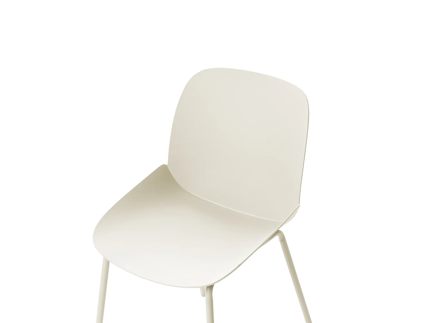 Set van 2 eetkamerstoelen MILACA Beige