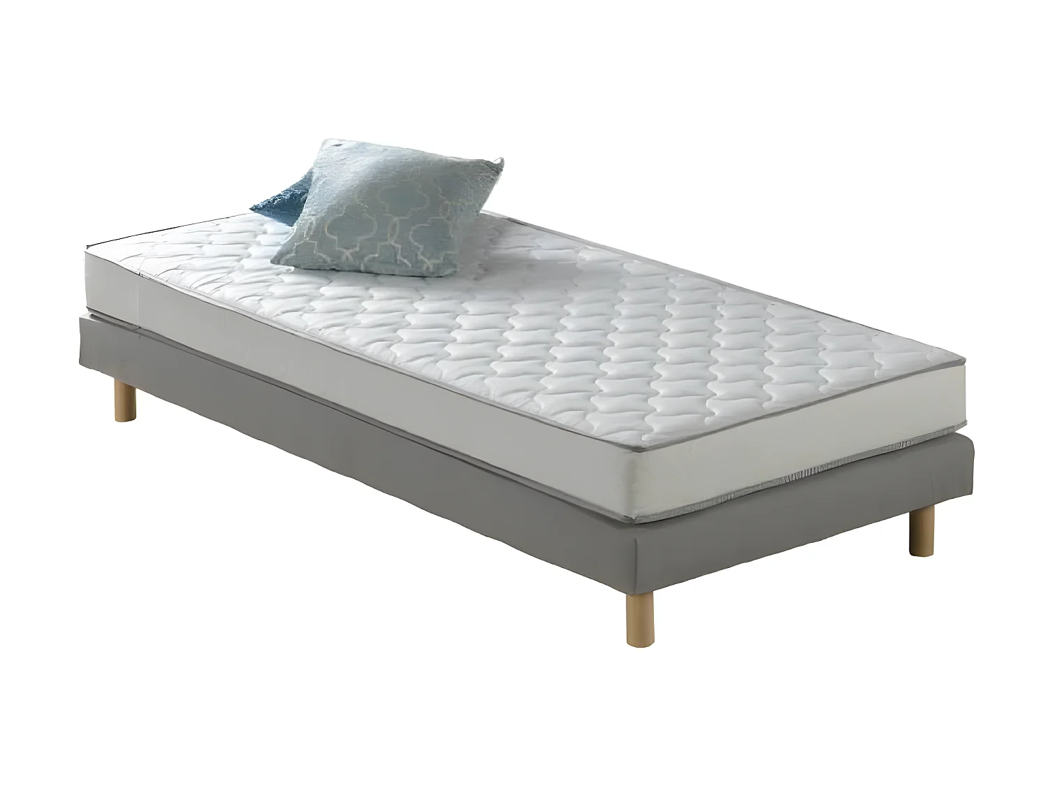 Matelas 90x190 cm HAHTUVA - Mousse - Ferme - 14 cm - 5 zones