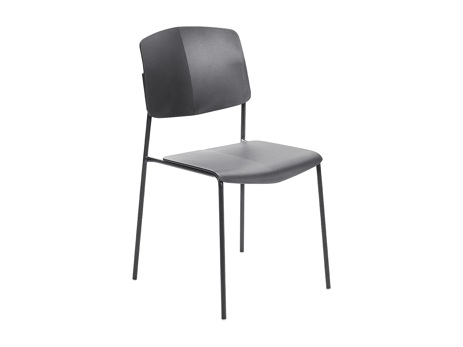 Lot de 4 chaises de salle à manger ASTORIA Noir
