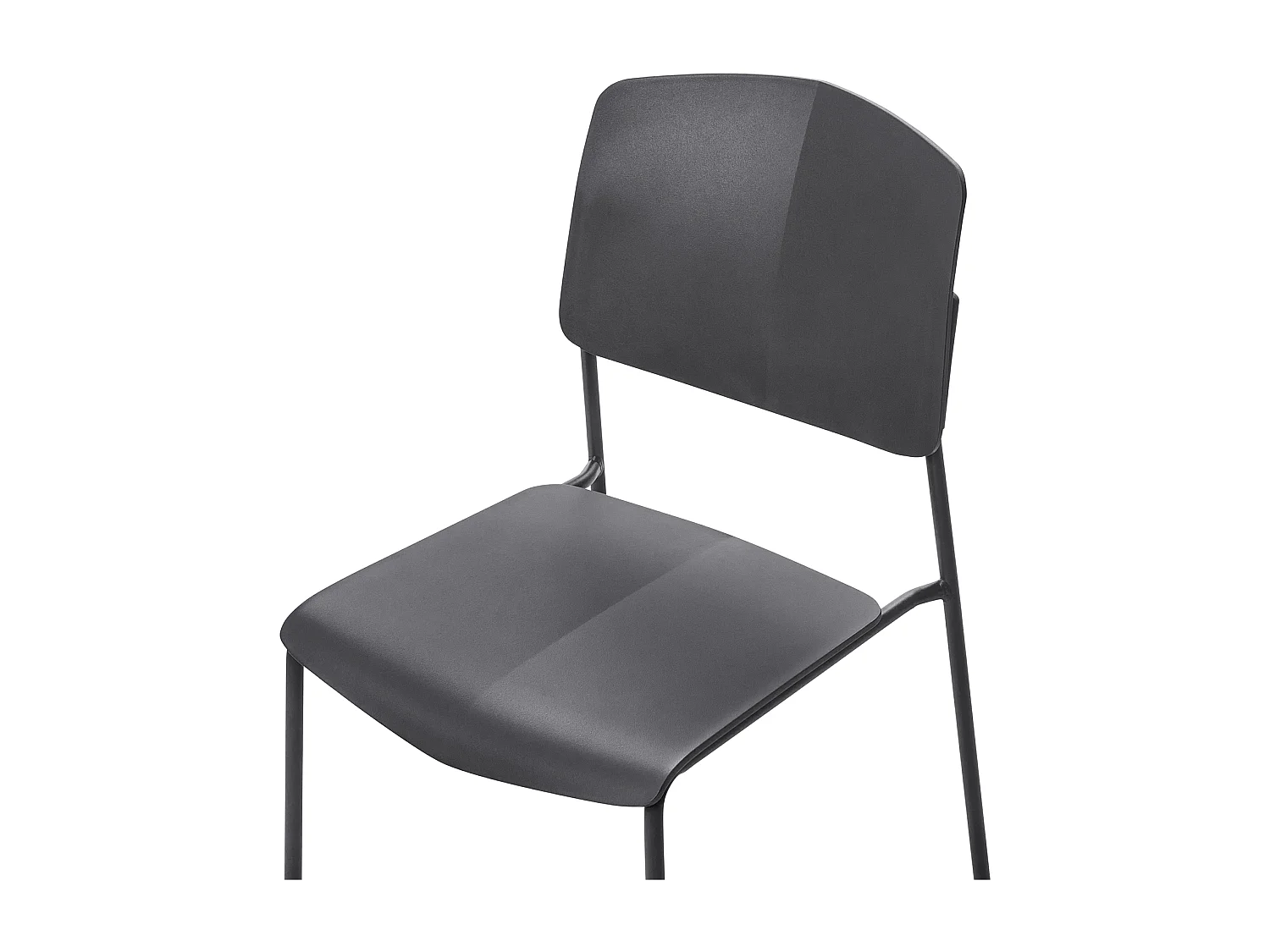 Lot de 4 chaises de salle à manger ASTORIA Noir