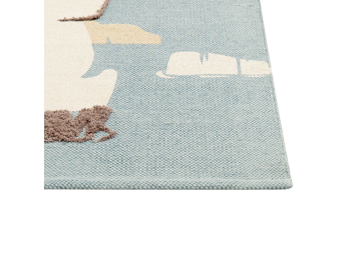 Tapis enfant BARUS Multicolore 80 x 150 cm Coton
