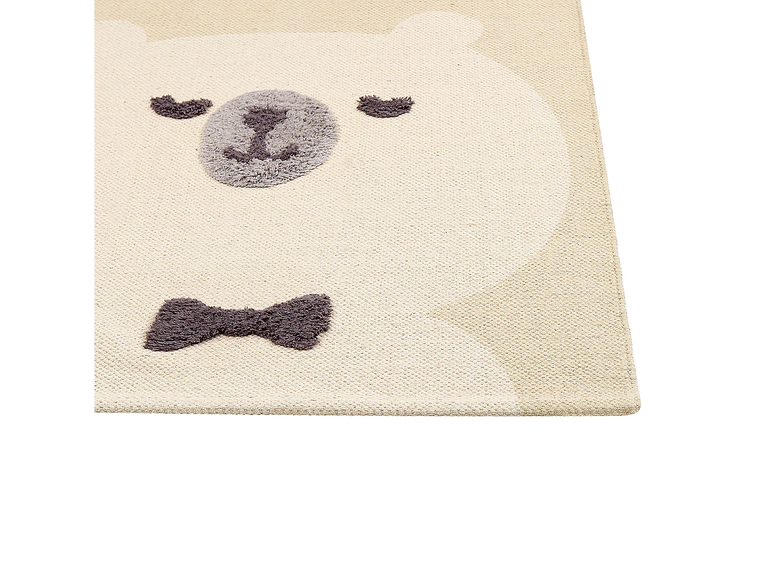 Tapis enfant SIMAU Beige 80 x 150 cm Coton