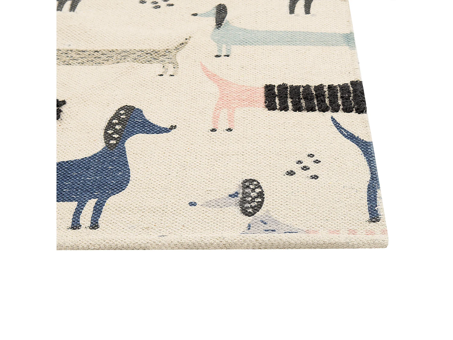 Tapis enfant TEMIAJ Multicolore 80 x 150 cm Coton