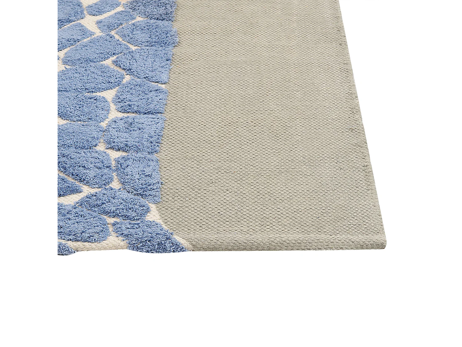 Kinderteppich Baumwolle mehrfarbig 80 x 150 cm Giraffenmotiv SAKUBO