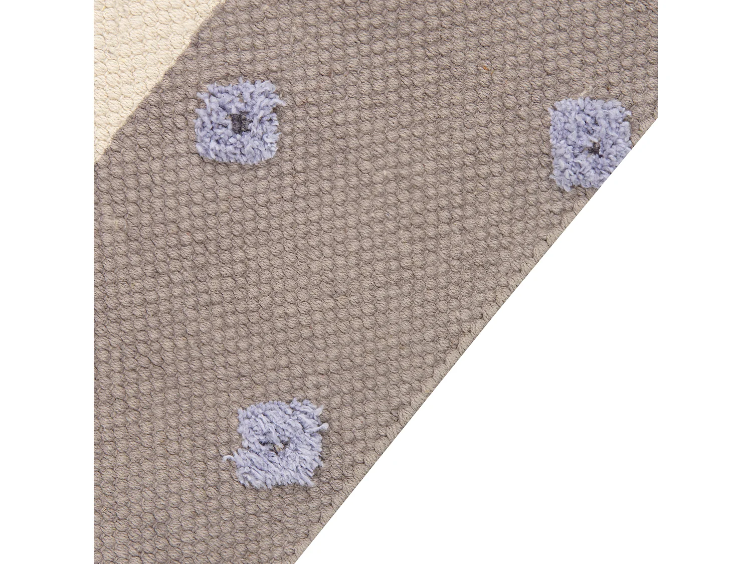 Tapis enfant imprimé lama en coton 80 x 150 cm marron LUBUK