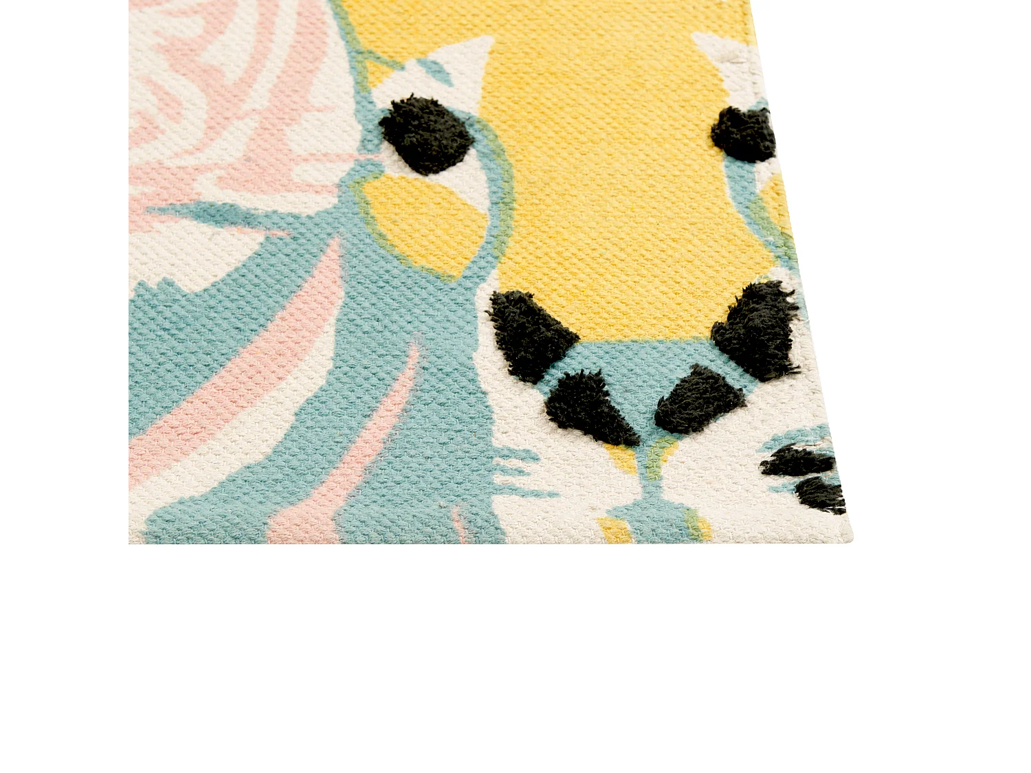 Tappeto per bambini cotone multicolore 80 x 150 cm TUTUT