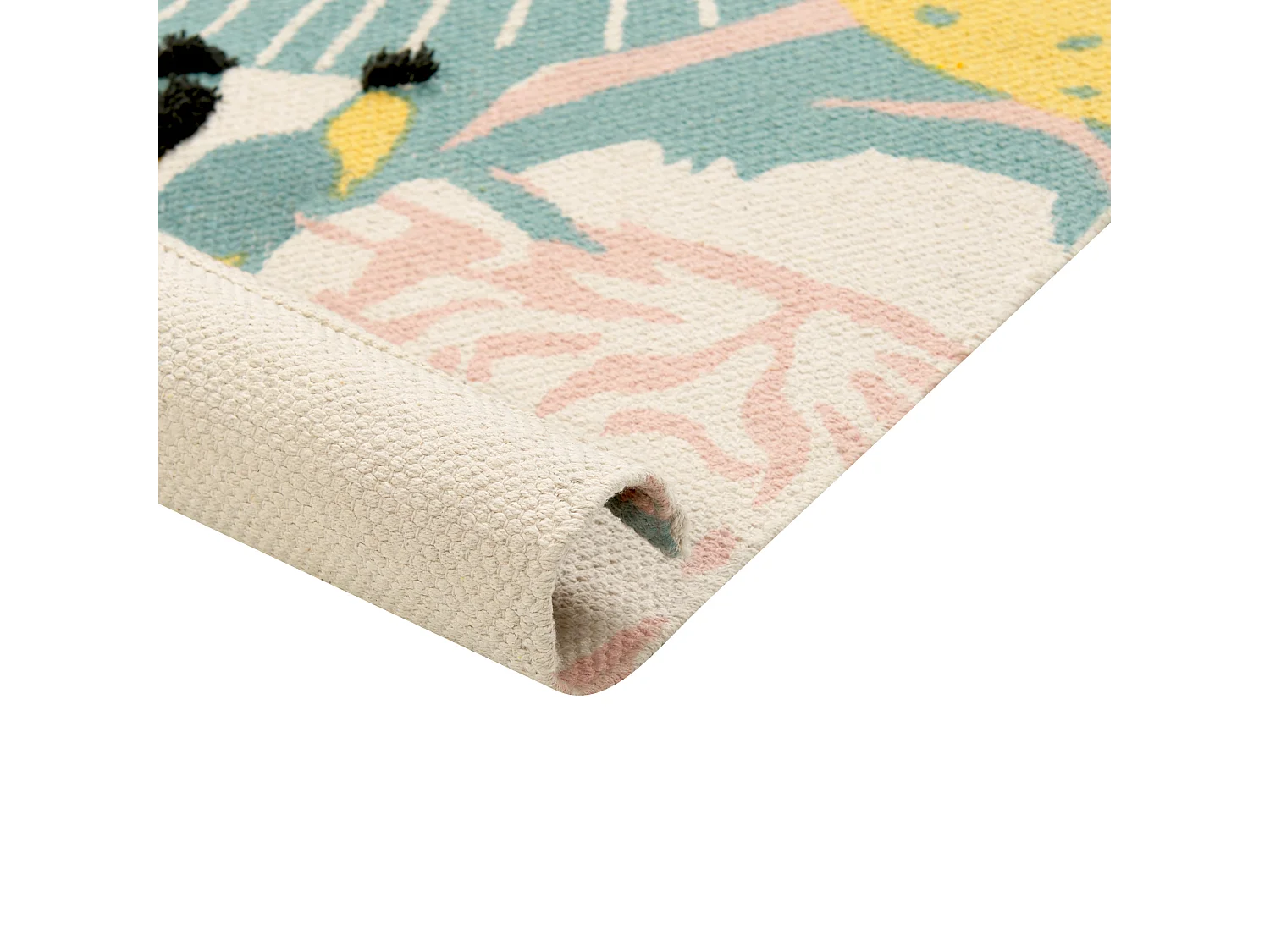 Tappeto per bambini cotone multicolore 80 x 150 cm TUTUT