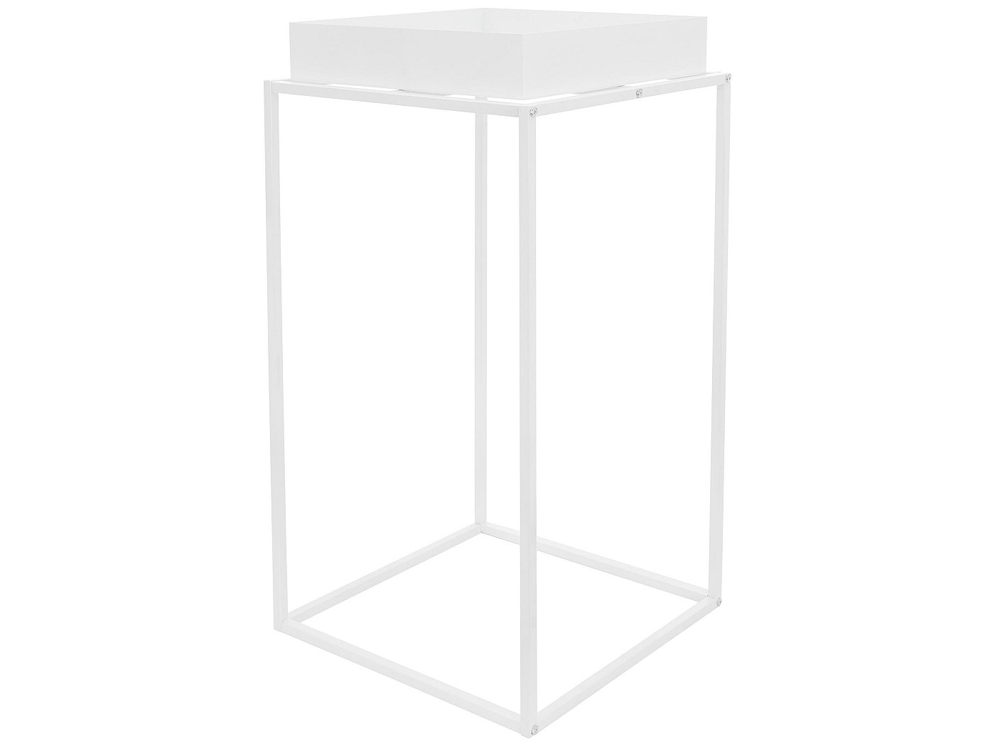 HowHomely Supporto Per Fiori In Metallo Nero – Moderno A Forma Di X, Altezza 100 Cm, Portata 20 Kg – Per Interni/Esterni - 4