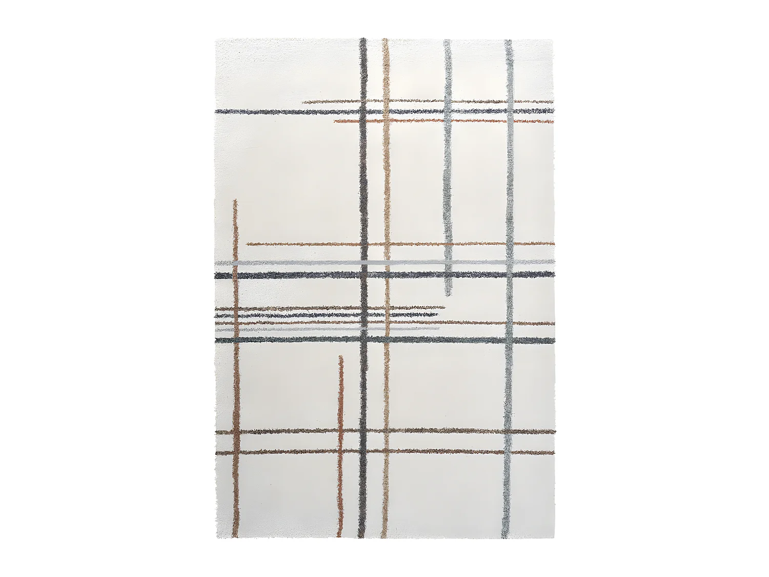 Miles - Tapis contemporain à motif géométrique -  Multicolore - 160x230cm