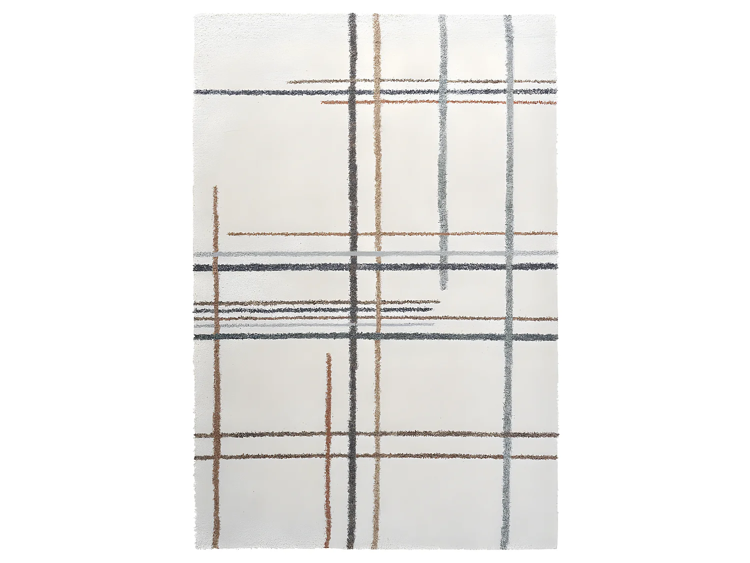 Miles - Tapis contemporain à motif géométrique -  Multicolore - 160x230cm