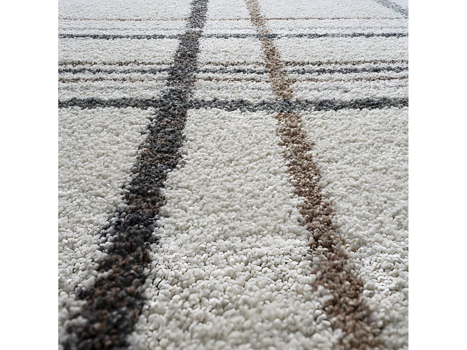 Miles - Tapis contemporain à motif géométrique -  Multicolore - 160x230cm